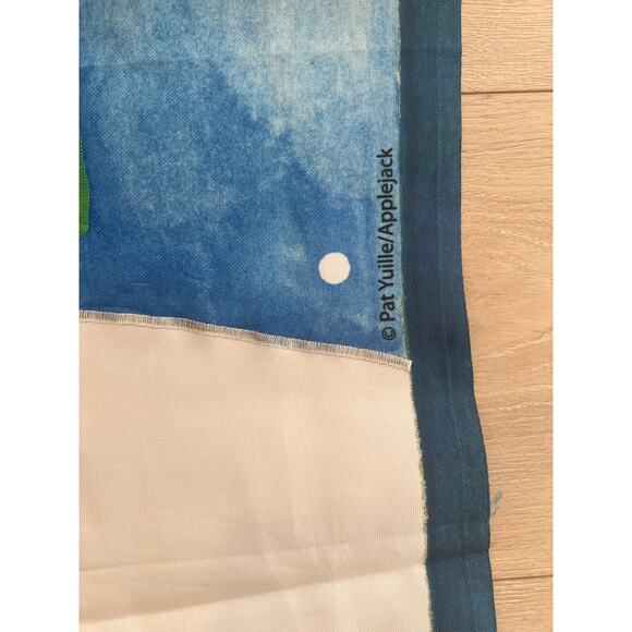 Vintage Outdoor Porch Flag Winter Holiday Christmas Frosty the Snowman JL - Picture 5 of 9